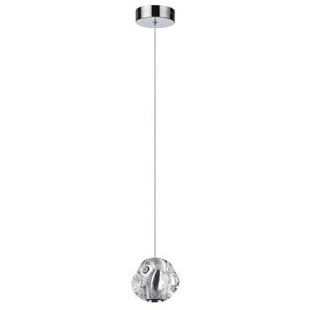 5084/5L L-VISION ODL25 561 хром/прозрачный/металл/акрил Подвес LED 5W 4000K 250Лм JEMSTONE