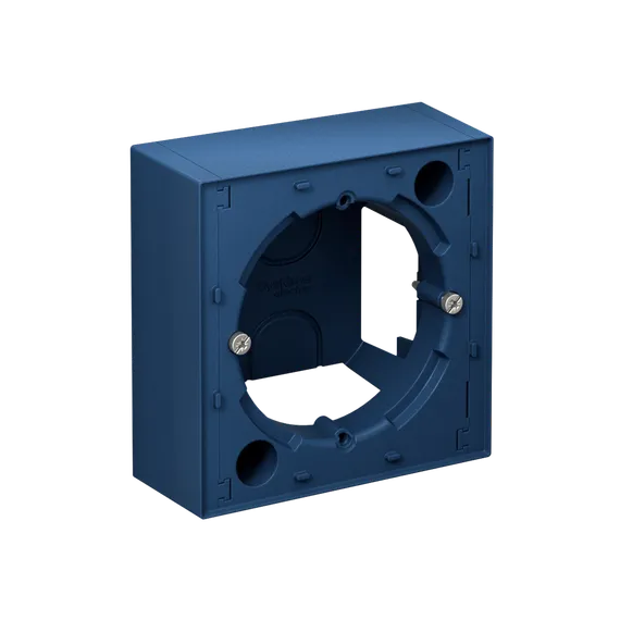 Коробка для накладного монтажа Systeme Electric AtlasDesign Аквамарин ATN001100