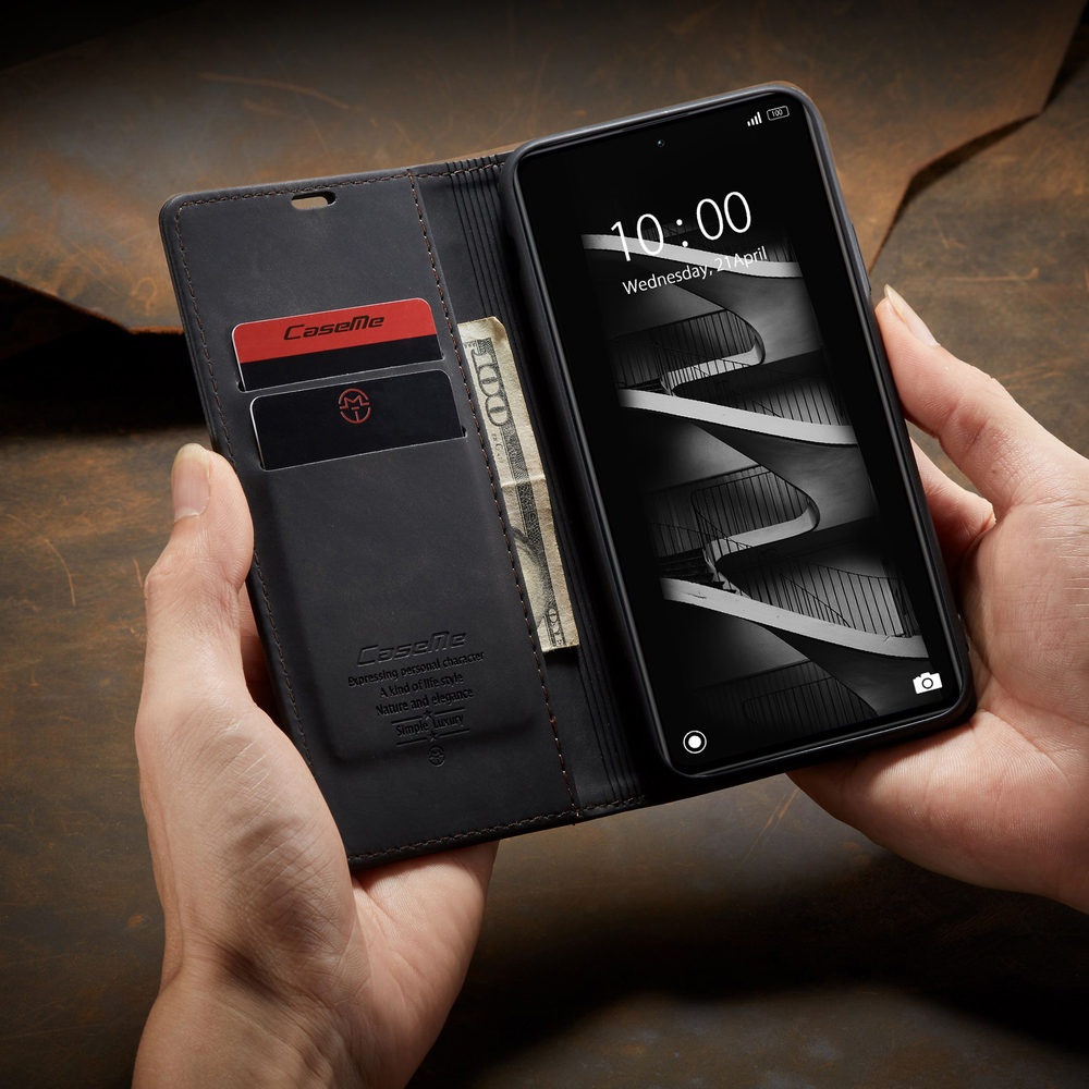 Чехол-книжка CaseMe Matte Poco X5 Pro 5G