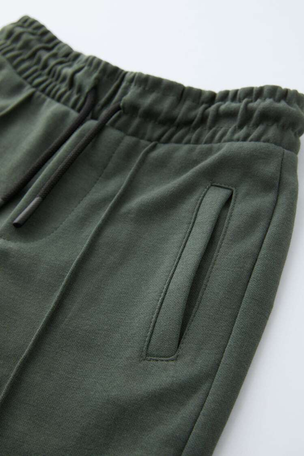 ZARA ДЖОГГЕРЫ КОМФОРТНОЙ ПОСАДКИ, ХАКИ