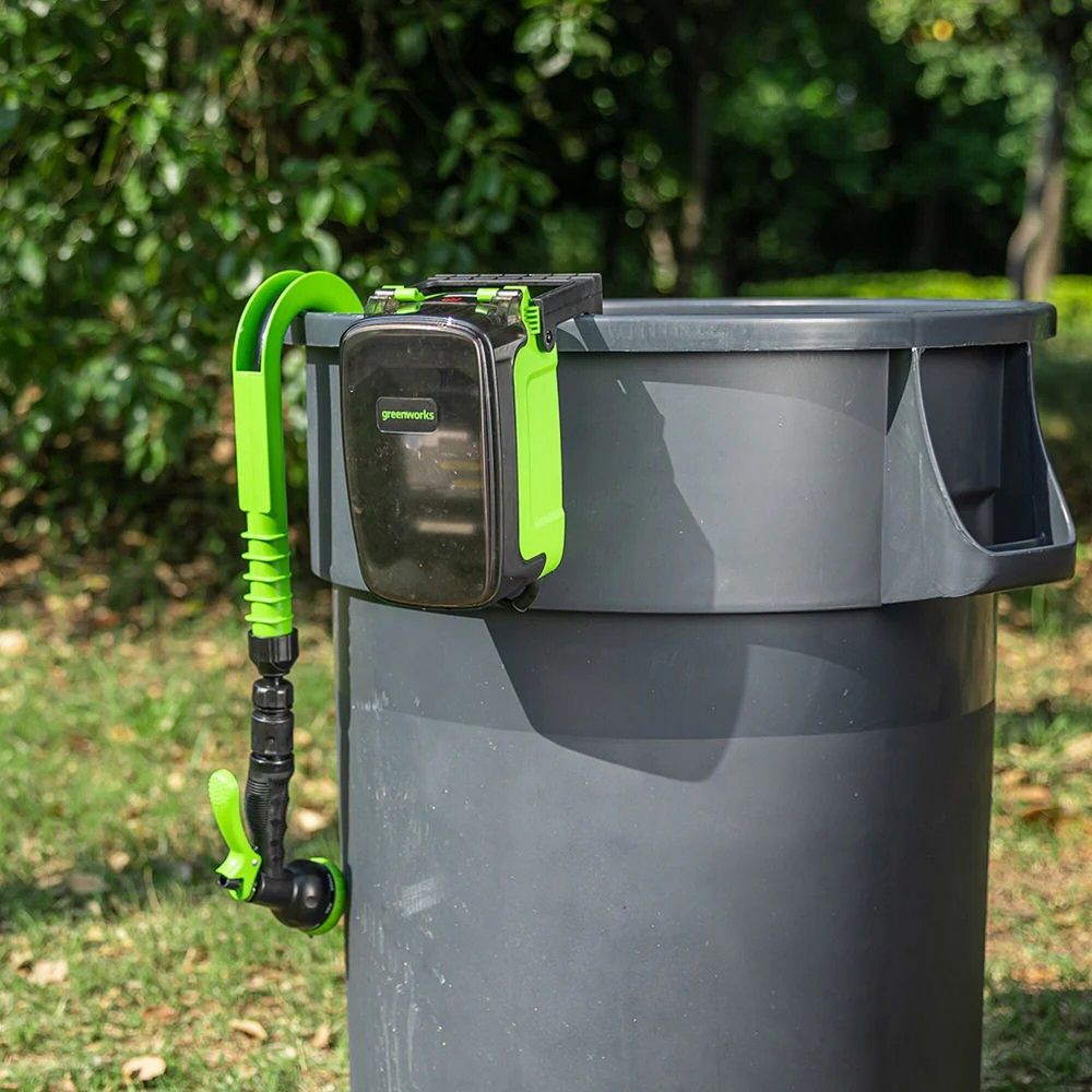 Насос аккумуляторный для полива из бочки Greenworks G24SWP Арт. 3401007, 24V, без АКБ и ЗУ