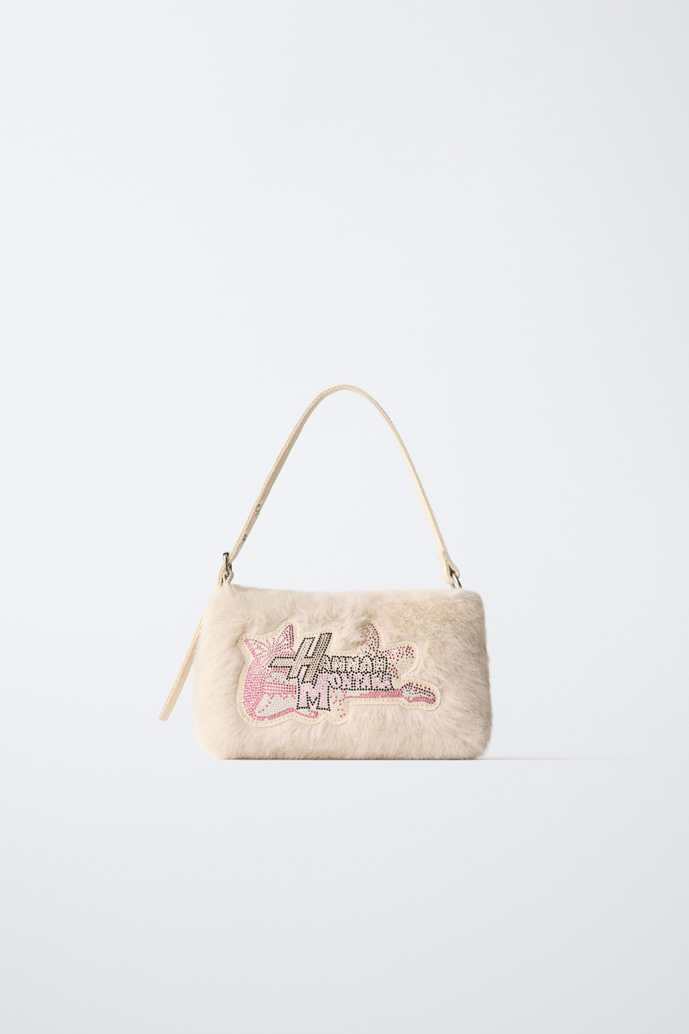 ZARA СУМКА HANNAH MONTANA © DISNEY, ЭКРЮ