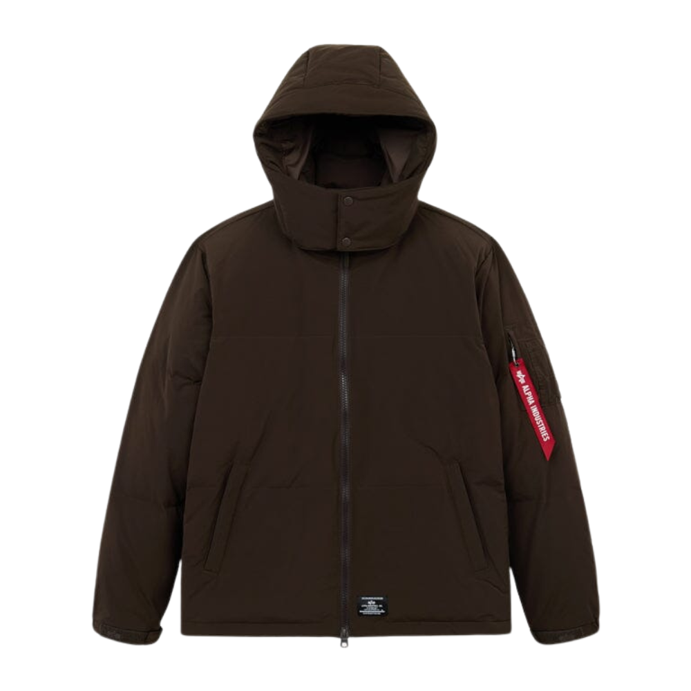 Парка Alpha Industries Hamilton Relaxed Fit Puffer Hickory (Коричневый)