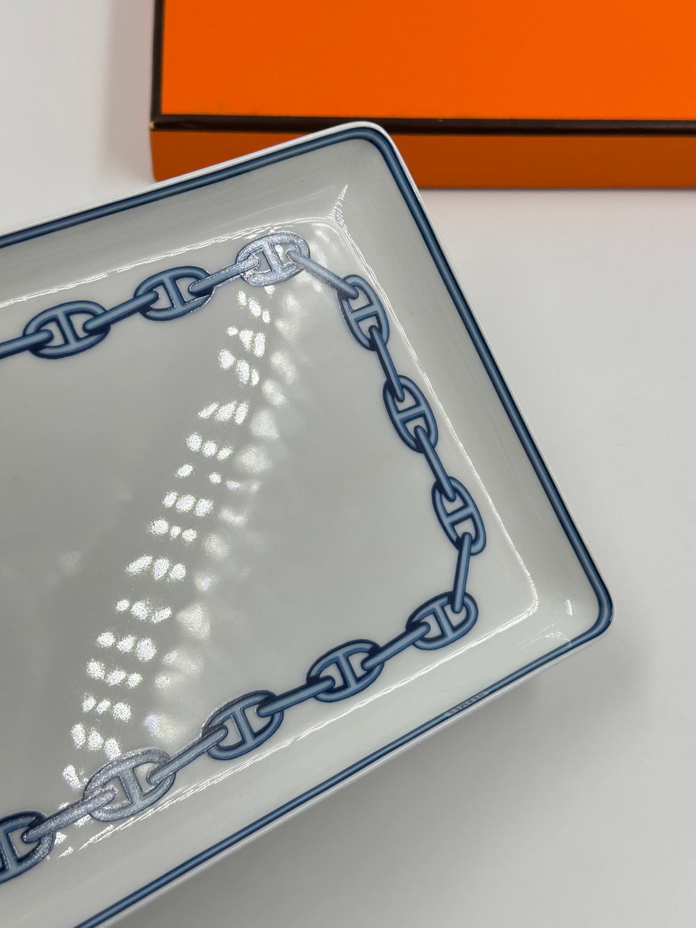 Декоративный поднос/мелочница Hermes Chaine d'Ancre