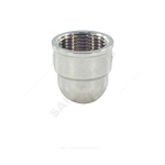 Угольник латунь никель переходной Ду 25х20 (1"х3/4") ВР/ВР SantechSystems