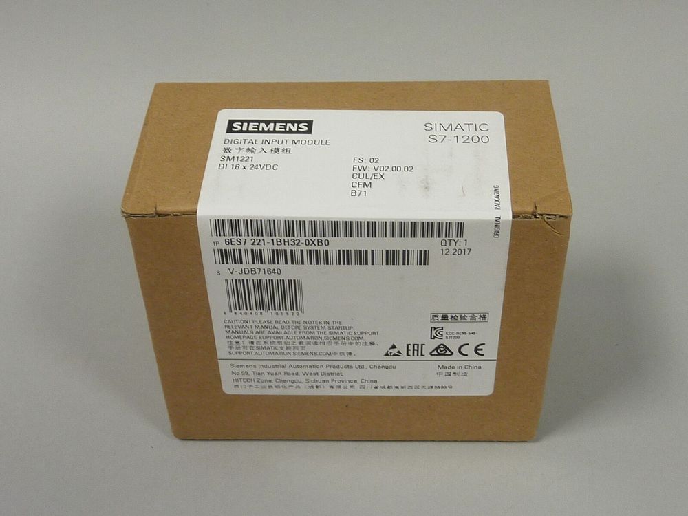 Б/у SIEMENS 6ES7221-1BH32-0XB0