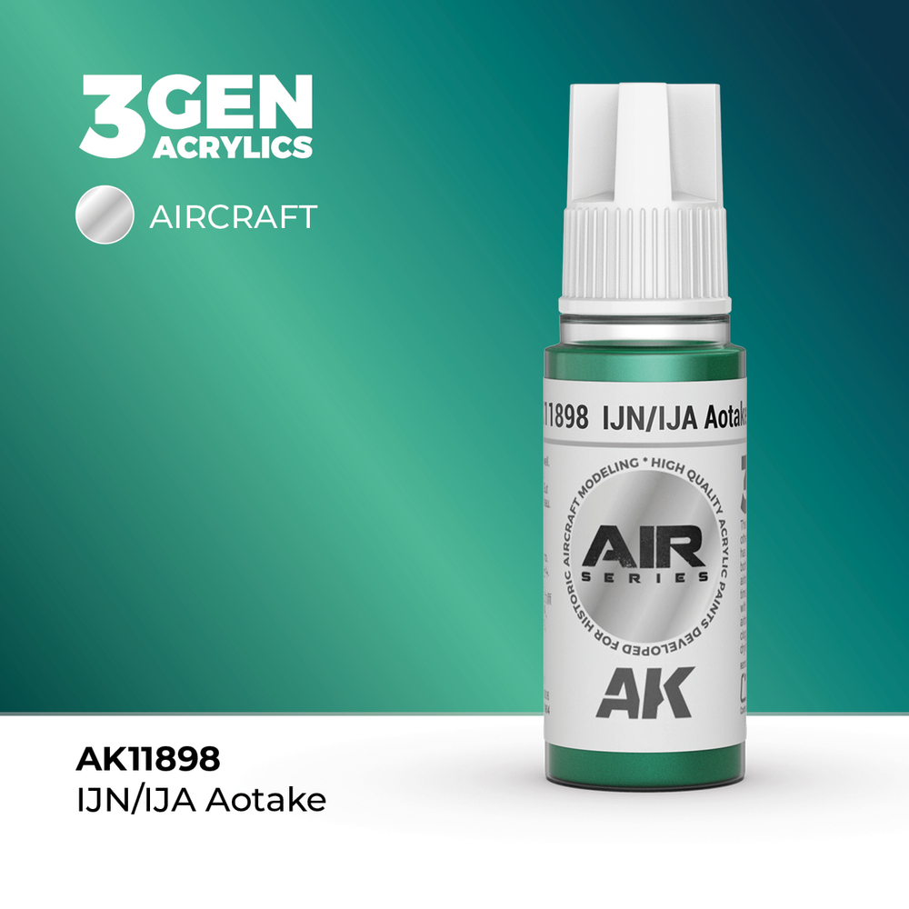 Акриловая краска AK Interactive IJN/IJA Aotake 3GEN AIR, 18мл