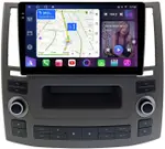 Магнитола для Infiniti FX35, FX45 S50 2006-2008 - FarCar S500-TS18 монитор 9.5" QLED на Android 14, CarPlay, 4G SIM-слот