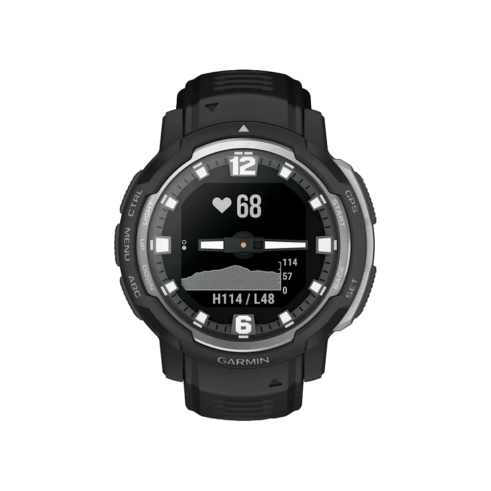 Умные часы Garmin Instinct Crossover, 45mm, Black (010-02730-03)