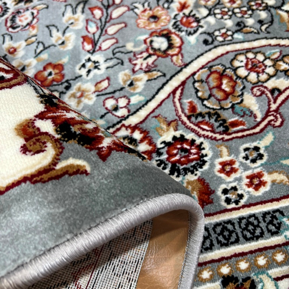 Турецкий ковер AMANA 5407A GREY-CREAM
