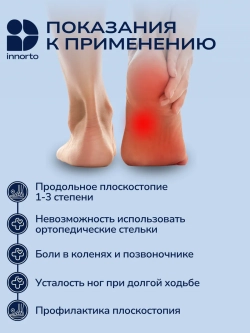 Супинаторы ортопедические при плоскостопии, пара