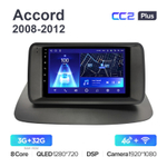 Teyes CC2 Plus 10,2"для Honda Accord 2008-2012