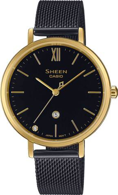 Японские наручные часы Casio Sheen SHE-4539BGM-1A
