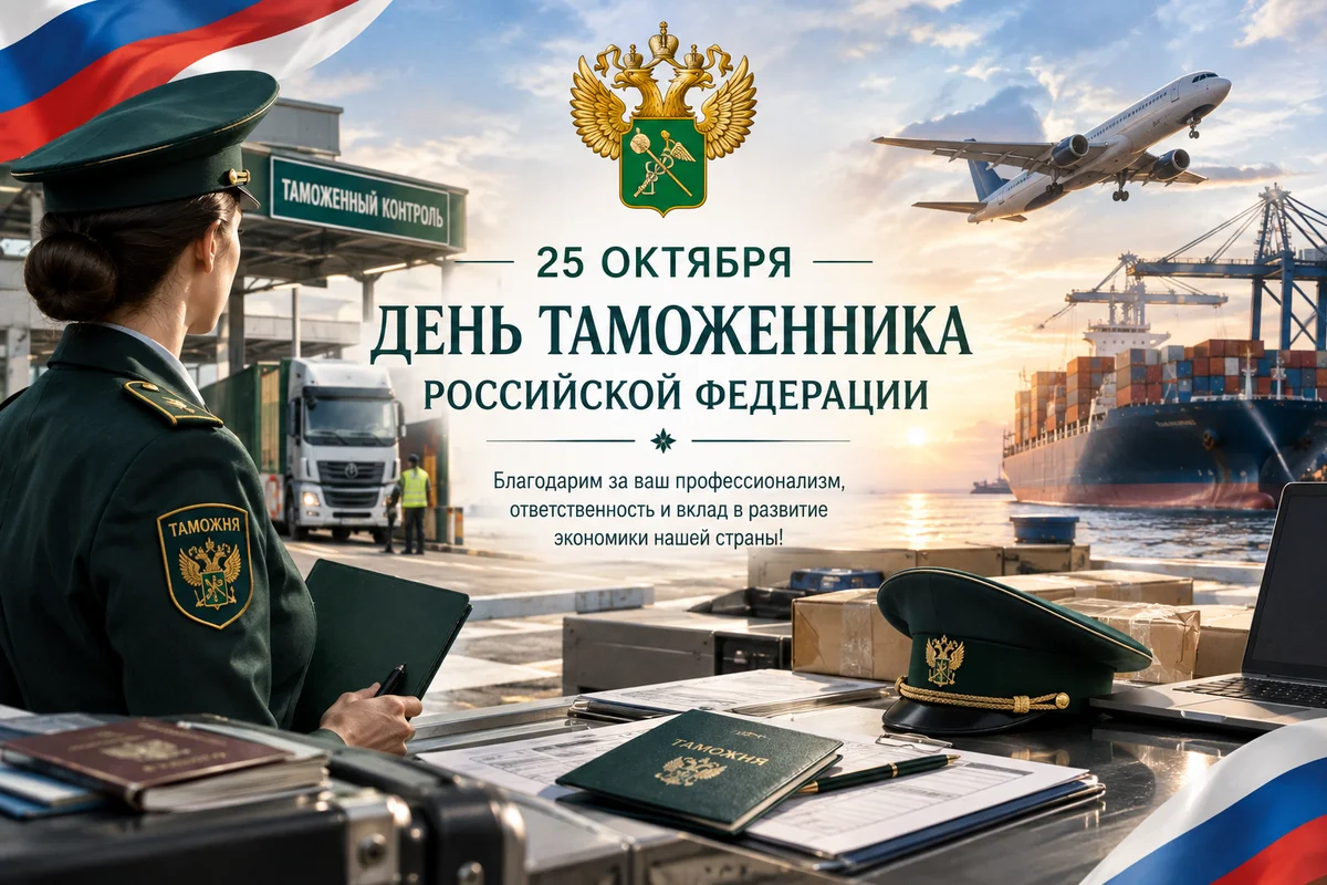 С Днём таможенника Российской Федерации! 🇷🇺
