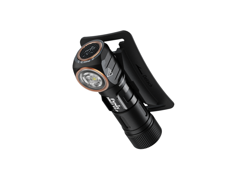 Налобный фонарь Fenix HM23 V2.0 легкий  для бега, спорта и отдыха, есть красный свет, 300 люмен