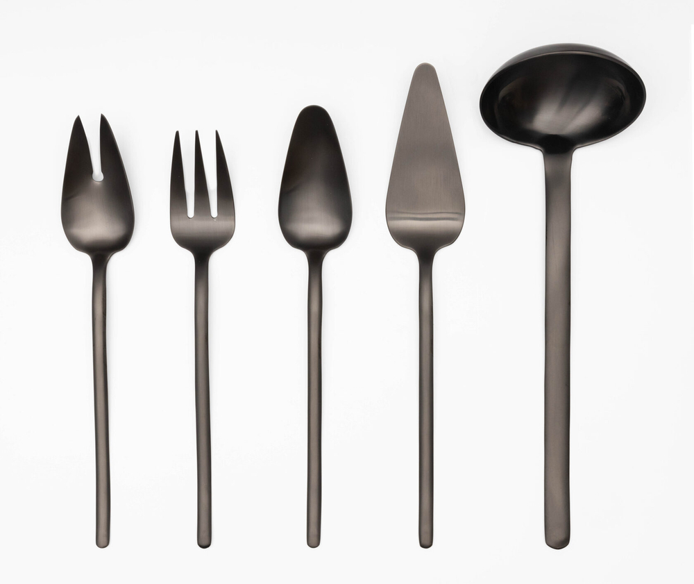 Набор STICK SERVING SET MAT BLACK Herdmar Черный