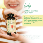 ChildLife Essentials, Liquid Iron, с натуральным ягодным вкусом, 118 мл (4 жидк. унции)