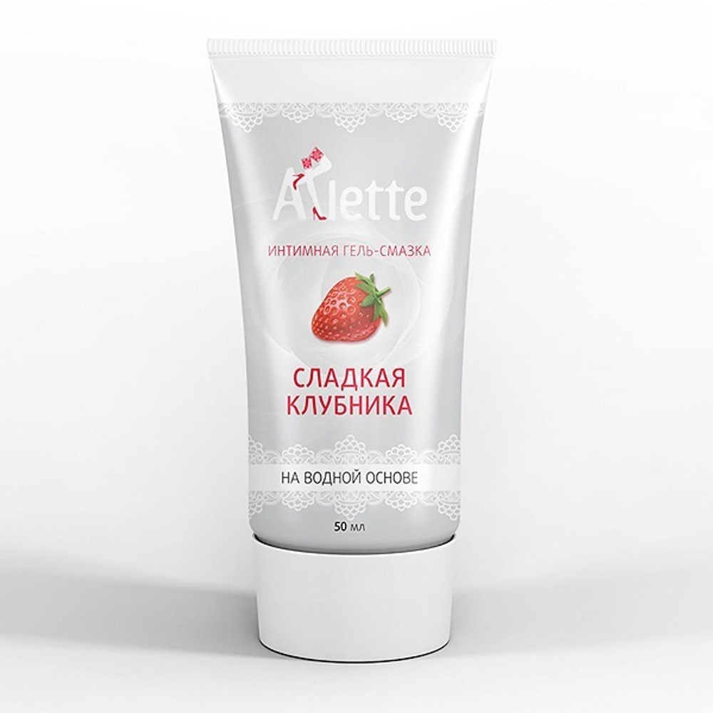 Интимная гель-смазка на водной основе Сладкая клубника Arlette