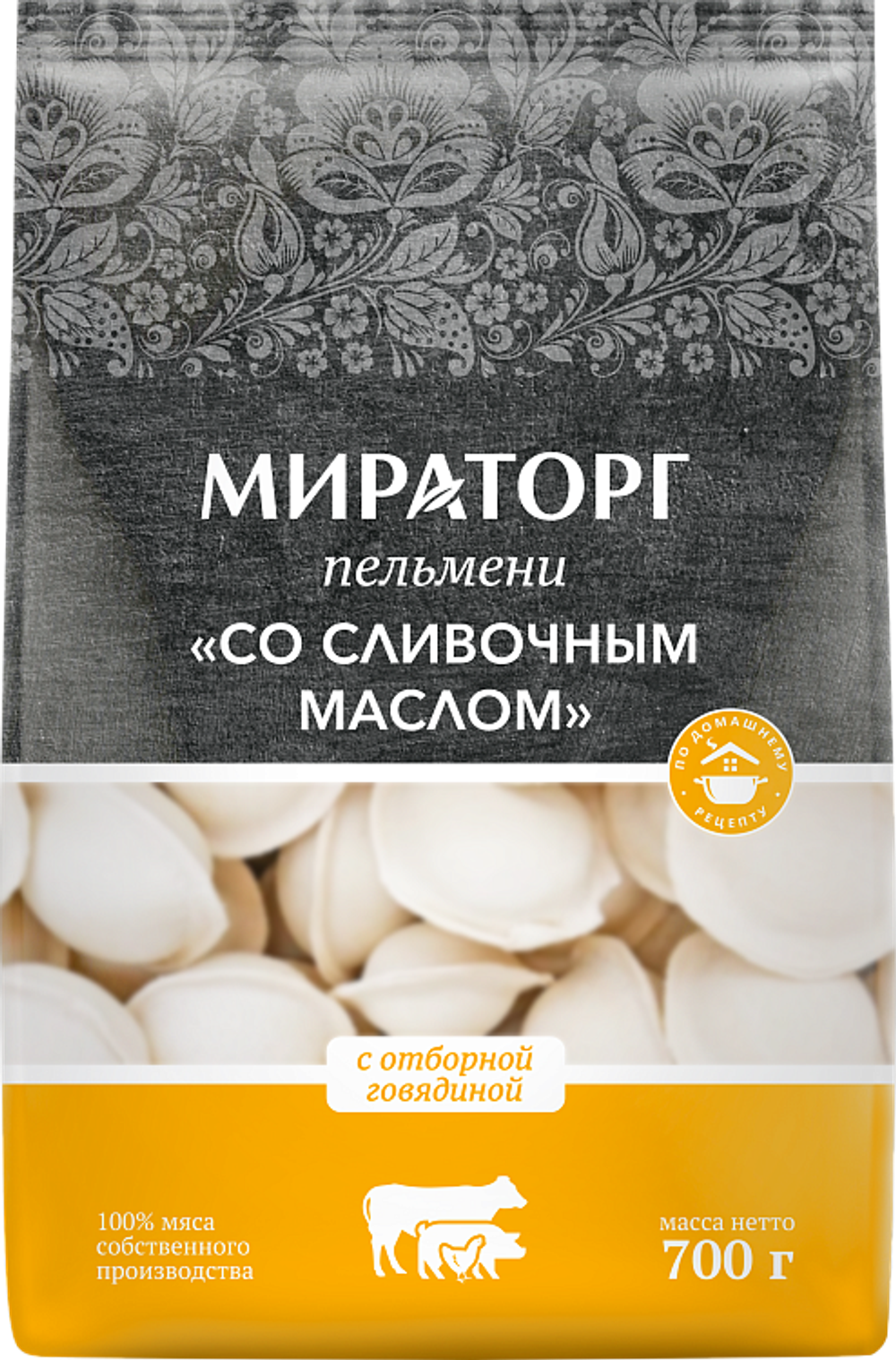 Пельмени Со сливочным маслом, Мираторг, 0,7