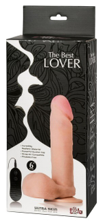 Вибратор The Best Lover 6 (20 см , телесный) (Цвет: телесный)