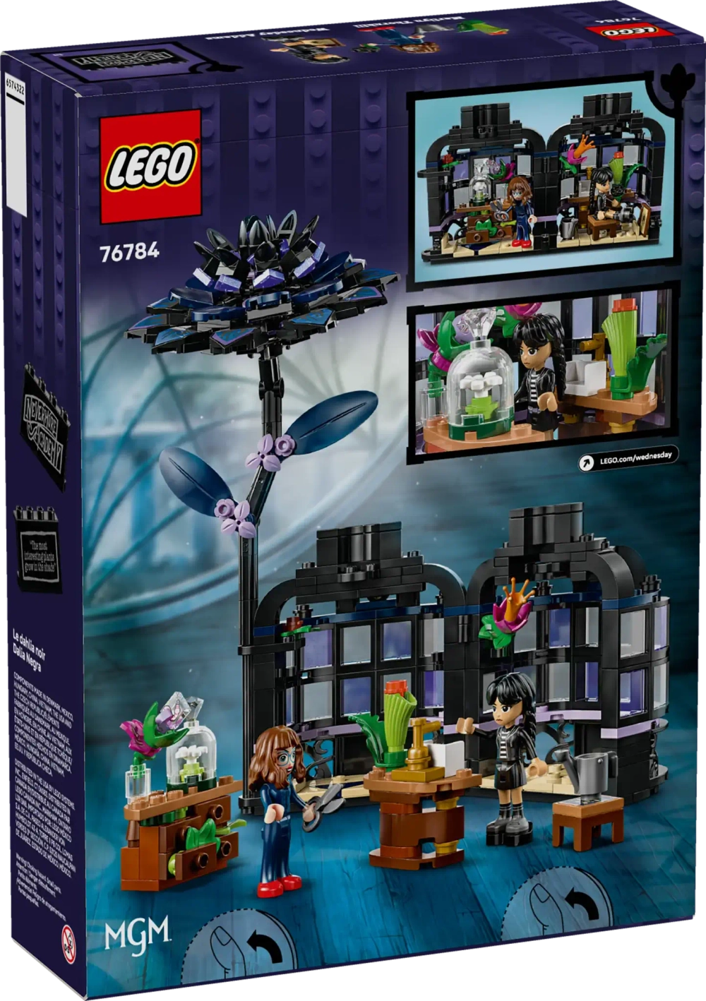 Конструктор  LEGO Wednesday 76784 Цветок черного георгина