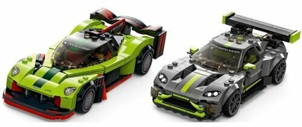 Конструктор LEGO Speed Champions 76910 Aston Martin Valkyrie AMR Pro и Aston Martin Vantage G