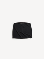 Black mini skirt with shorts