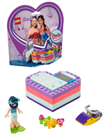 Конструктор Лего Френдс Летняя шкатулка-сердечко Эммы 41385 | LEGO Friends Emma’s Summer Heart Box 86 деталей 6+
