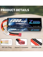 Аккумулятор для радиоуправляемой машинки Li-Po 11.1V 6000mAh