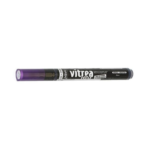 Маркер по стеклу Vitrea 160 иней 1.2 мм, перо круглое, 6 шт, 119093 сиреневый, Pebeo