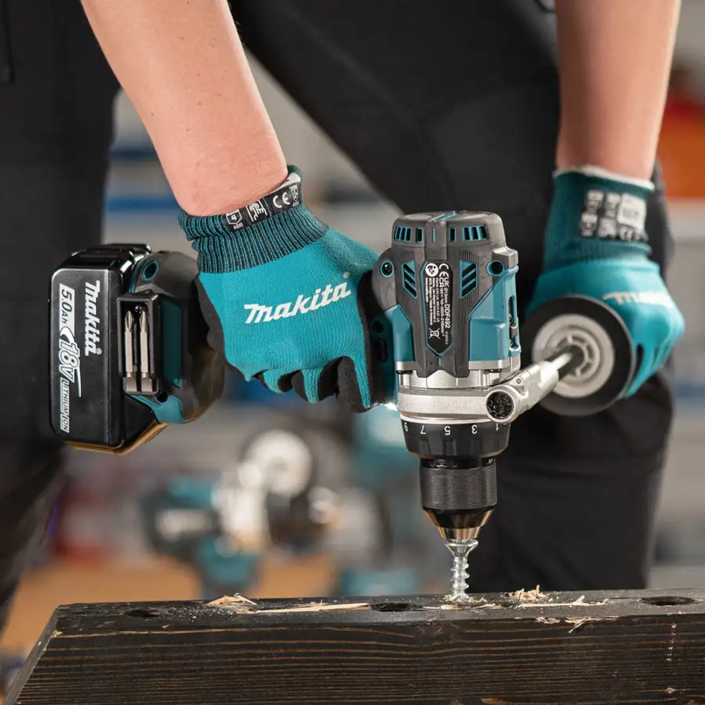 Аккумуляторная дрель-шуруповёрт Makita DDF492RTJ