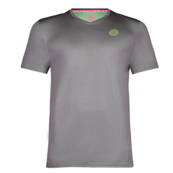 Мужское теннисное поло BIDI BADU Ted Tech T-Shirt Men - Grey