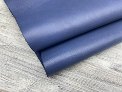 Итальянская кожа Soft Cornflower Blue для сумок