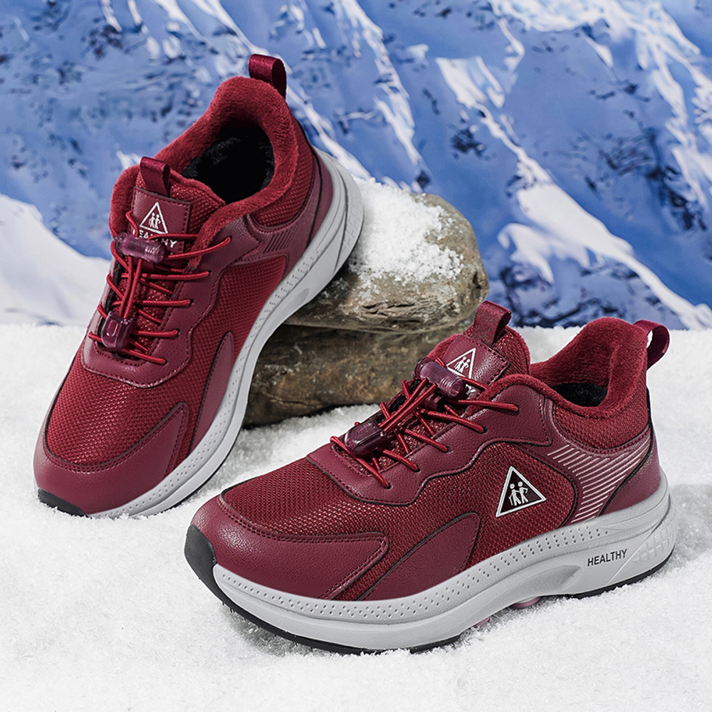 CHENGSHILUOTUO Elderly Insulated Shoes Unisex