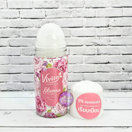 Шариковый дезодорант VIVITE Glamour Floral 40 мл