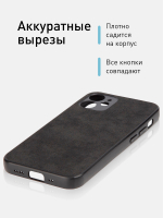 Чехол ROSCO для Apple iPhone 12 mini оптом (арт. IP12MINI-ALC-BLACK)