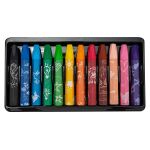 Пастель масляная Deli Color Emotion 12цв., шестигранные
