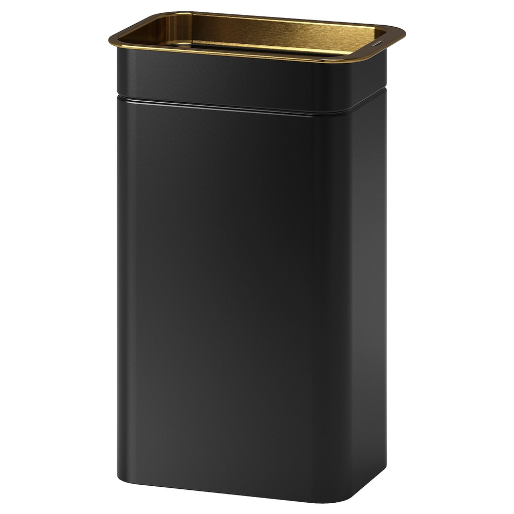 IKEA BLOMNING  (ИКЕА БЛОМНИНГ)  -  Жестяная банка для кофе/чая, 11x7x20 см