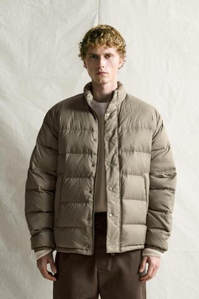 КУРТКА WATER-REPELLENT С НАПОЛНИТЕЛЕМ 80% ПУХА И 20% ПЕРА — ZARA