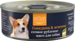 Корм консервированный для собак Petibon Smart "Рубленое мясо с говядиной и ягненком", 100 г