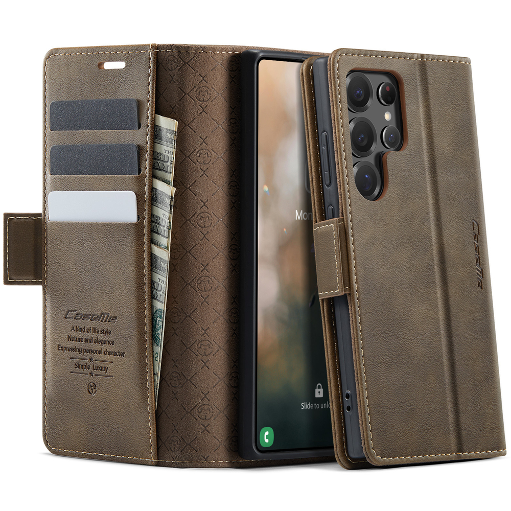 Чехол-книжка CaseMe RFiD Samsung Galaxy S22 Ultra