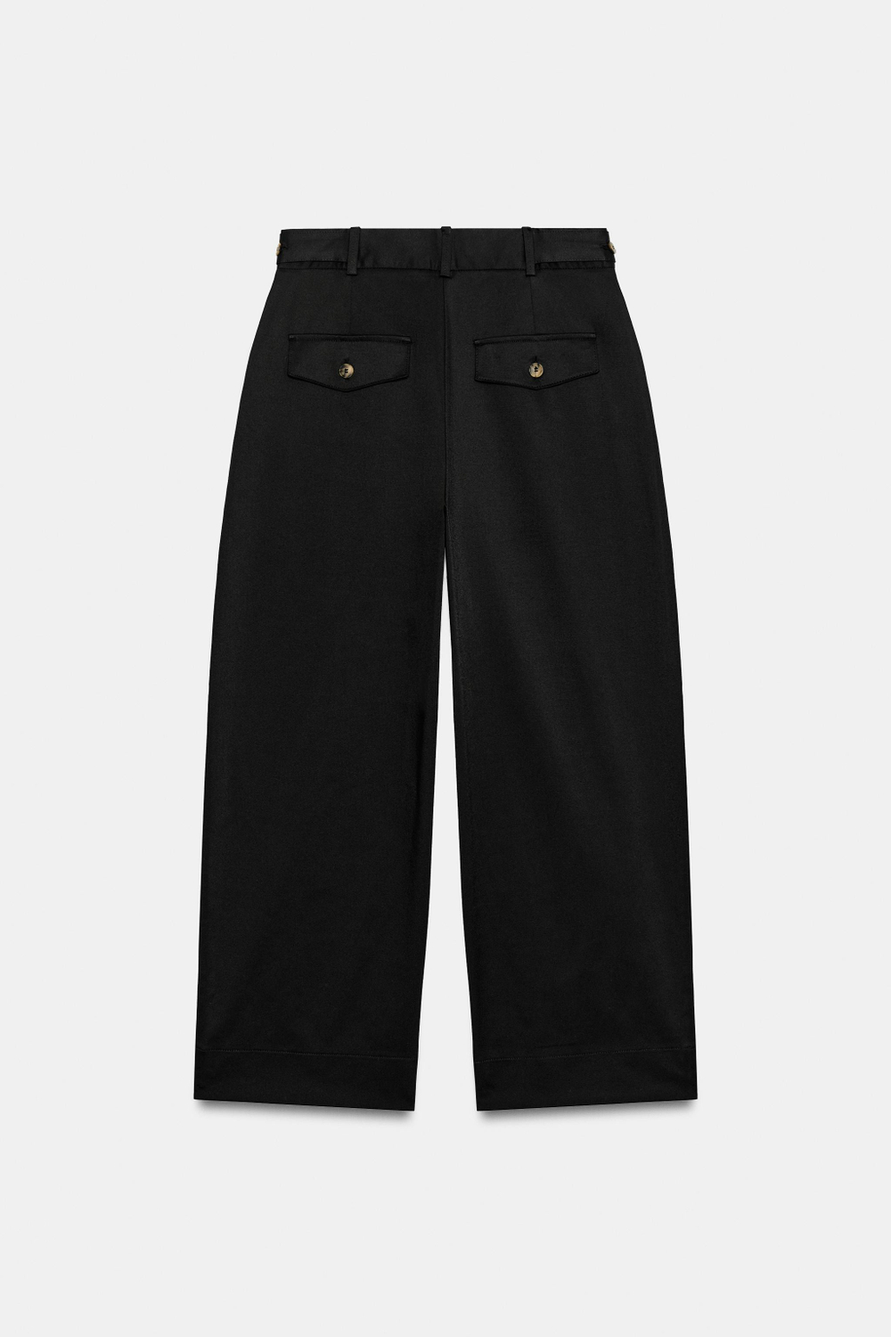 БРЮКИ С РЕГУЛИРУЕМЫМ ПОЯСОМ — ZARA