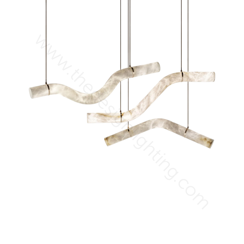 Chandelier horizontal Infinity Collection by Atelier Alain Ellouz