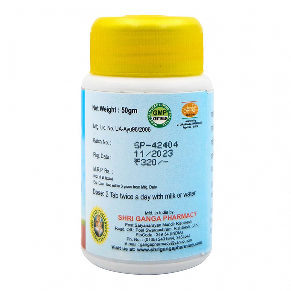 Шива Гутика для комплексного оздоровления Шри Ганга | Shri Ganga Shiva Gutika 50g