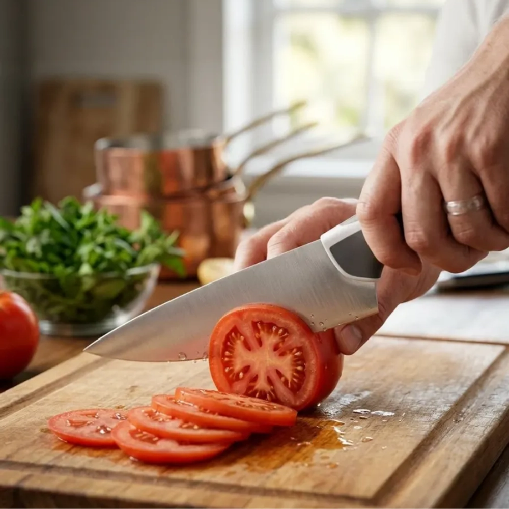 Набор ножей KNIVSET, в наборе 3 ножа (35 см, 28 см, 20 см)
