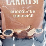 Конфеты в шоколаде Fazer Lakritsi Chocolate & Liquorice с лакрицей 140 г (Из Финляндии)