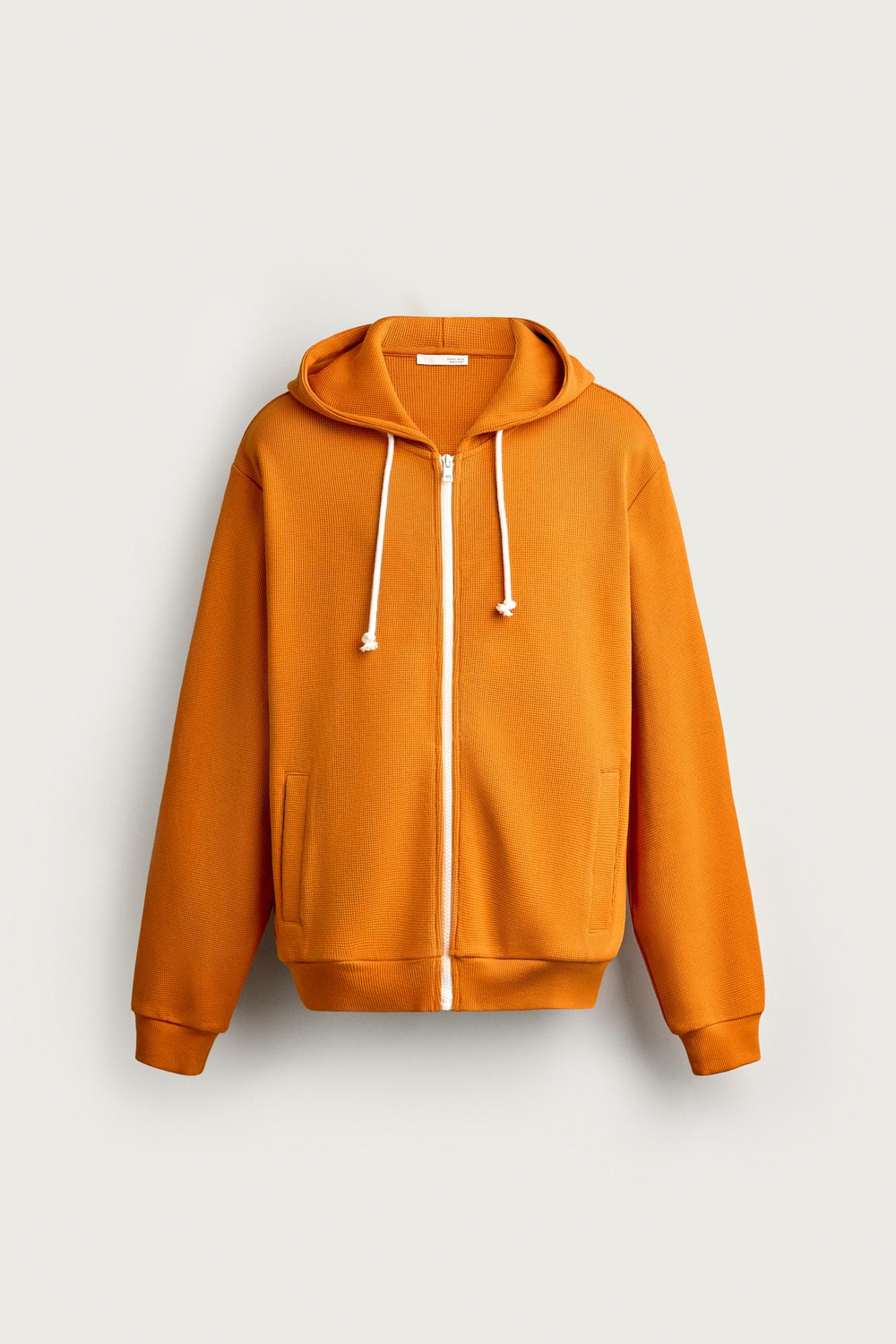 ZARA ХУДИ НА МОЛНИИ, ОРАНЖЕВЫЙ