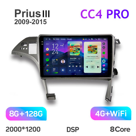 Teyes CC4 Pro 10,2" для Toyota Prius III 2009-2015