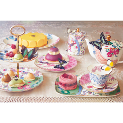 Чайная пара 250мл Wedgwood Бабочки и цветы