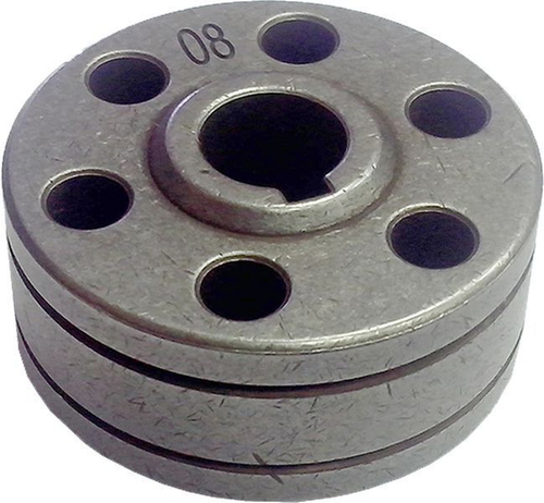 Ролик подающий MIG/STICK 250D III (400V) (0.6-0.8 V type - сталь ) (37х10х15/18) / Feed roller 20200040065